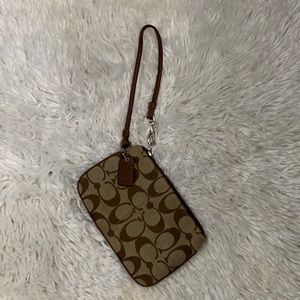Coach wristlet